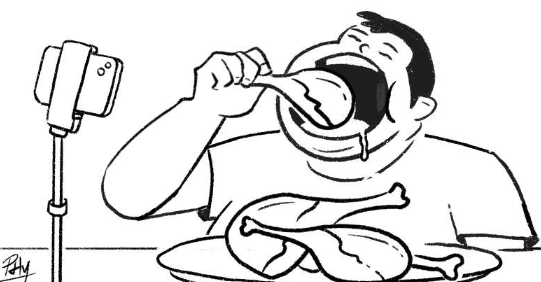 吃播丑态该叫停了！极端吃播这股歪风必须坚决刹住